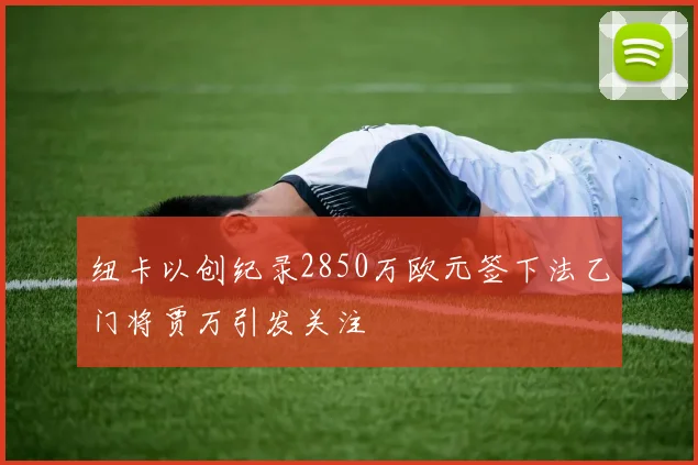 纽卡以创纪录2850万欧元签下法乙门将贾万引发关注